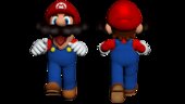 Stupid Mario o Mario estúpido Mod Porteado de left 4 Dead 2 con dedos articulados de SMG4